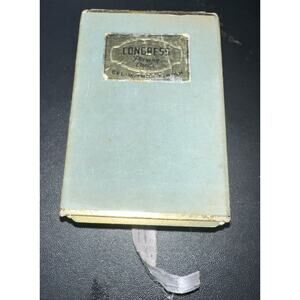 Vintage Deck Set of CONGRESS Playing Cards Bridge Design